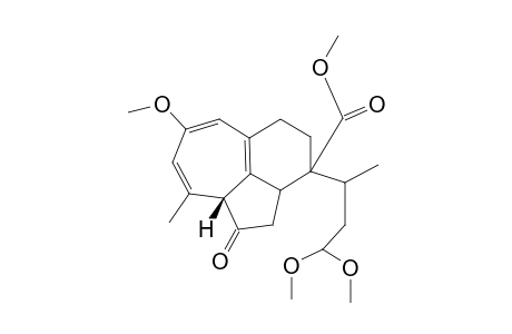 METHYL-[3'R-(2A-ALPHA,3-ALPHA,9A-BETA)]-3-(1',1'-DIMETHOXYBUT-3-YL)-7-METHOXY-9-METHYL-1-OXO-2,2A,3,4,5,9A-HEXAHYDRO-1H-BENZ-[CD]-AZULENE-3-CARBOX