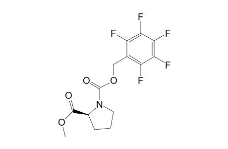 (S)-(-)-N-(pentafluorobenzylcarbamoyl)-proline methyl ester