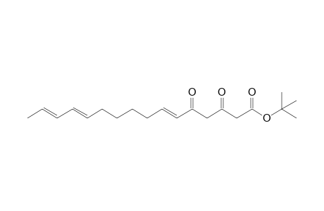 tert-Butyl (6E,12E,14E)-3,5-Dioxohexadeca-6,12,14-trienoate
