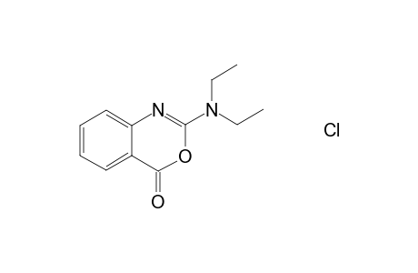 2-(Diethylamino)-4H-3,1-benzoxazin-4-one hydrochloride