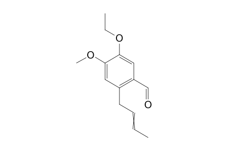 2-(2-Butenyl)-5-ethoxy-4-methoxybenzaldehyde