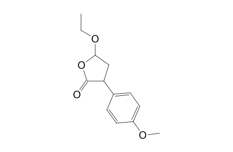 2(3H)-Furanone, 5-ethoxydihydro-3-(4-methoxyphenyl)-