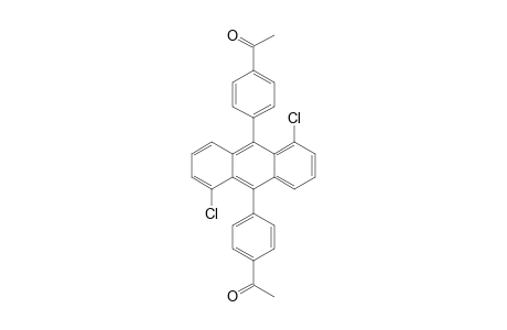 1,5-Dichloro-9,10-bis(4'-acetylphenyl)anthracene