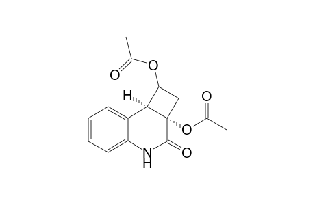 (2aS,8bS)-3-Oxo-1,3,4,8b-tetrahydrocyclobuta[c]quinoline-1,2a(2H)-diyl diacetate