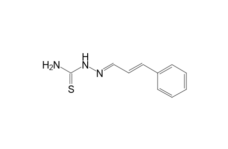Hydrazinecarbothioamide, 2-[3-phenyl-2-propen-1-ylidene]-