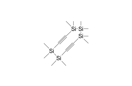 3,3,4,4,5,5,7,7,8,8-Decamethyl-3,4,5,8,9-pentasila-cyclonona-1,6-diyne