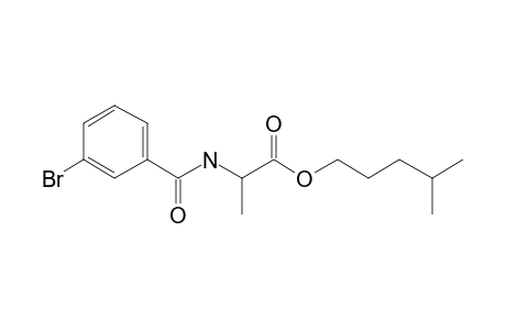 L-Alanine, N-(3-bromobenzoyl)-, isohexyl ester