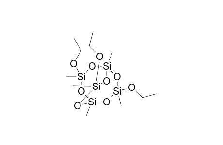 3,7,10-Triethoxy-1,3,5,7,10-pentamethyl-2,4,6,8,9,11-hexaoxa-1,3,5,7,10-pentasila-bicyclo[3.3.3]undecane