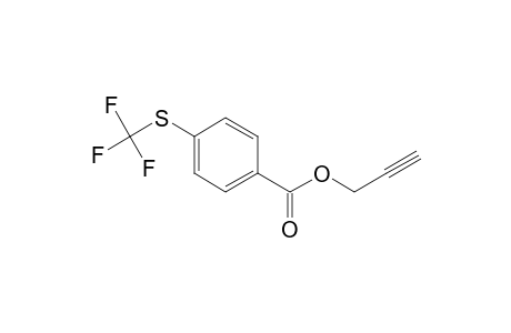 Benzoic acid, 4-[(trifluoromethyl)thio]-, 2-propynyl ester