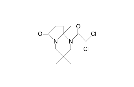 5-(2,2-Dichloro-acetyl)-3,3,6-trimethyl-1,5-diaza-bicyclo(4.3.0)nonan-9-one