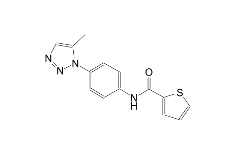 2-thiophenecarboxamide, N-[4-(5-methyl-1H-1,2,3-triazol-1-yl)phenyl]-