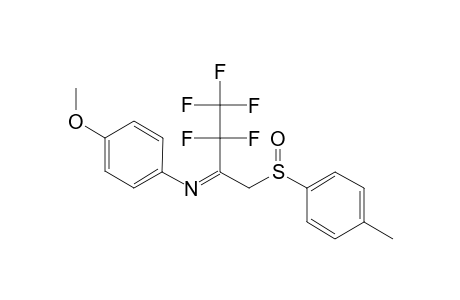 [R(S)]-2-(Z)-(PARA-ANISYLIMINO)-4,4,4,3,3-PENTAFLUOROBUTYL-1-PARA-TOLYLSULFOXIDE