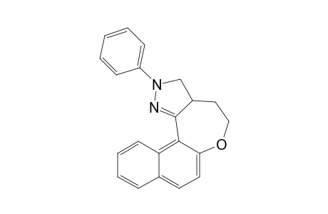 2H-Naphth[2',1':2,3]oxepino[4,5-c]pyrazole, 3,3a,4,5-tetrahydro-2-phenyl-