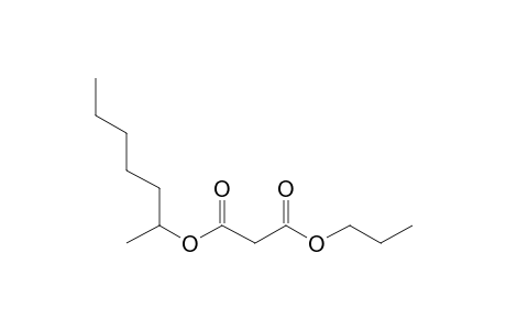 Malonic acid, 2-heptyl propyl ester