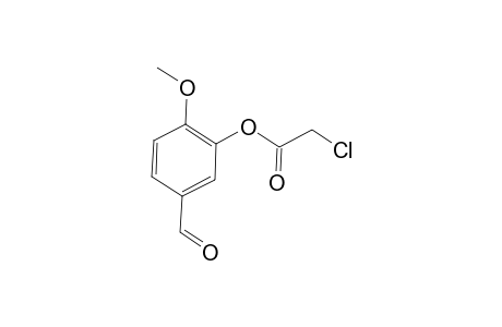 5-Formyl-2-methoxyphenyl chloroacetate