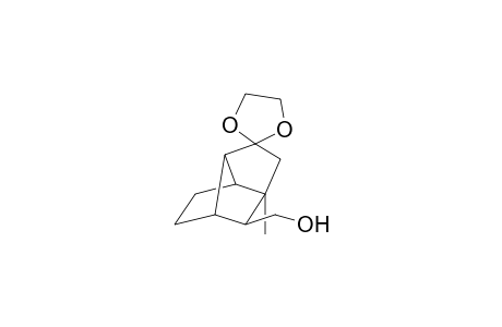 SPIRO[1,3-DIOXOLANE-2,3'(2'H)-[1,4]METHANOPENTALENE]-7-METHANOL, HEXAHYDRO-1'-METHYL-