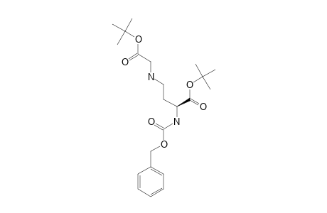 N-[(3S)-3-BENZYLOXYCARBONYLAMINO-3-TERT.-BUTYLOXYCARBONYLPROPYL]-GLYCIN-TERT.-BUTYLESTER