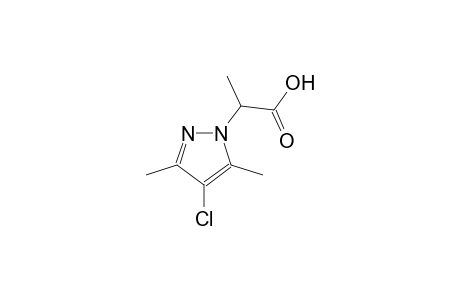 1H-pyrazole-1-acetic acid, 4-chloro-alpha,3,5-trimethyl-