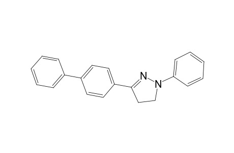 1H-Pyrazole, 3-[1,1'-biphenyl]-4-yl-4,5-dihydro-1-phenyl-