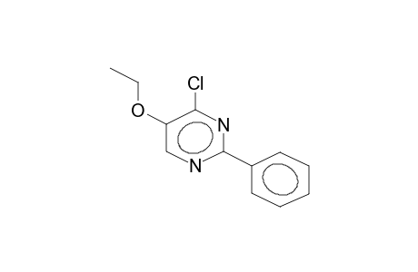 2-phenyl-4-chloro-5-ethoxypyrimidine