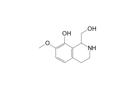 1-(hydroxymethyl)-7-methoxy-1,2,3,4-tetrahydroisoquinolin-8-ol