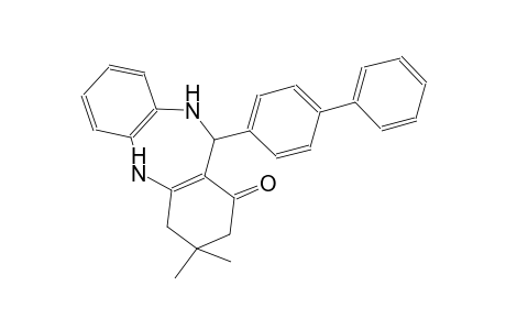 1H-dibenzo[b,e][1,4]diazepin-1-one, 11-[1,1'-biphenyl]-4-yl-2,3,4,5,10,11-hexahydro-3,3-dimethyl-