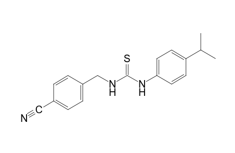 1-(p-cumenyl)-3-(p-cyanobenzyl)-2-thiourea