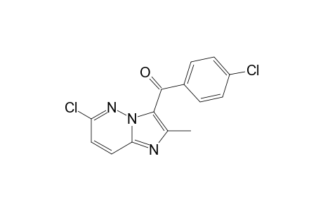 6-chloro-2-methylimidazo[1,2-b]pyridazin-3-yl p-chlorophenyl