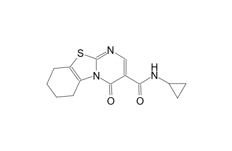 4H-pyrimido[2,1-b]benzothiazole-3-carboxamide, N-cyclopropyl-6,7,8,9-tetrahydro-4-oxo-