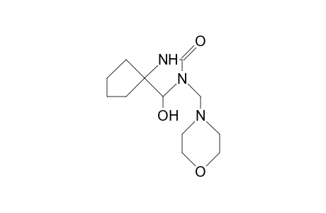 4-Hydroxy-3-morpholinomethyl-1,3-diaza-spiro(4.4)nonan-2-one