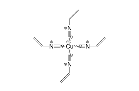 Tetrakis(vinylisocyanato) copper(I) cation