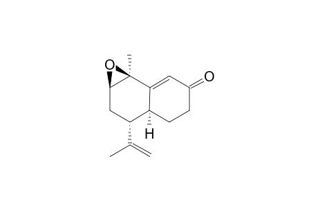 8-Isopropenyl-5,6-epoxy-5-methyl-1,5,6,7,8,8a-hexahydronaphthal-4-en-3(2H)-one