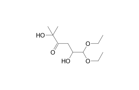 6,6-Diethoxy-2,5-dihydroxy-2-methylhexan-3-one