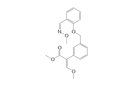 Benzeneacetic acid, 3-[[2-[(methoxyimino)methyl]phenoxy]methyl]-alpha-(methoxymethylene)-, methyl ester
