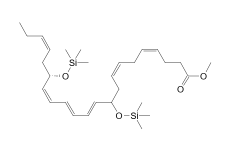 methyl (4Z,7Z,11E,13E,15Z,17S,19Z)-10,17-bis(trimethylsilyloxy)docosa-4,7,11,13,15,19-hexaenoate