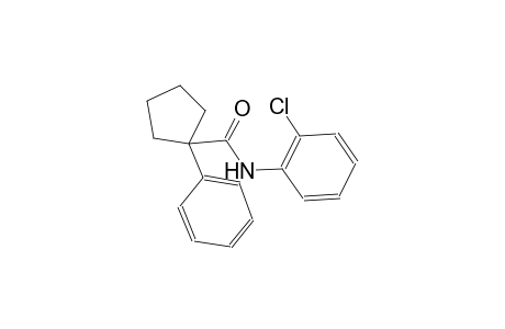N-(2-chlorophenyl)-1-phenylcyclopentanecarboxamide