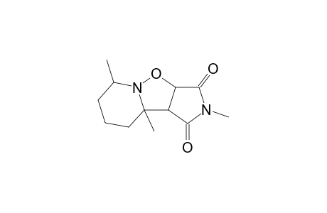 2,6,11-Trimethyl-7,11-diaza-8-oxatricyclo[7.3.0.0(2,7)]dodecan-10,12-dione