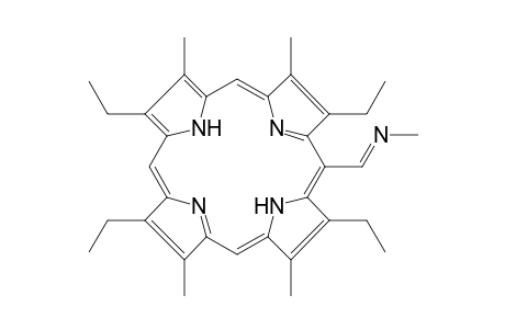 5-(N-methylformadimino)-3,7,13,17-tetraethyl-2,8,12,18-tetraethyl-21H,23H-porphin