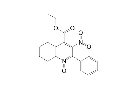 4-(ETHOXYCARBONYL)-3-NITRO-2-PHENYL-5,6,7,8-TETRAHYDROQUINOLINE-1-OXIDE