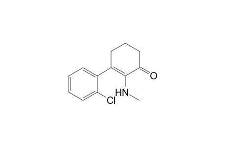 3-(o-Chlorophenyl)-2-(methylamino)cyclohex-2-enone