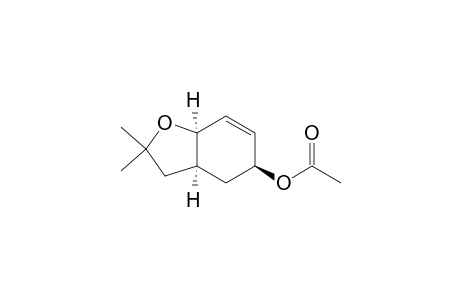5-Acetoxy-2,2-dimethyl-2,3,3a,4,5,7a-hexahydro-(3a.alpha.,5.beta.,7a.alpha.)-benzofuran