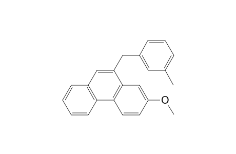 10-(3-Methylbenzyl)-2-methoxyphenanthrene