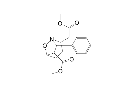 Methyl 7-Phenyl-6-(methoxycarbonyl)-1-aza-8-oxabicyclo[3.2.1]octane-2-acetate