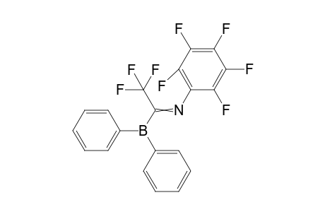 N-(1-(diphenylboryl)-2,2,2-trifluoroethylidene)-2,3,4,5,6-pentafluoroaniline