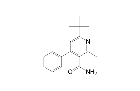 6-tert-Butyl-2-methyl-4-phenyl-3-pyridinecarboxamide
