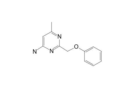 6-Methyl-2-phenoxymethyl-4-pyrimidinylamine