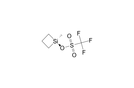 1-METHYL-1-[(TRIFLUOROMETHYL)-SULFONYL]-SILACYCLOBUTANE