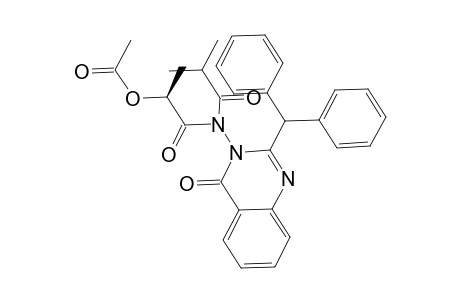 (S)-3-[N-(2-Acetoxypropoyl)-N-(2-methylpropanoyl)amino]-2-diphenylmethyl-3,4-dihydroquinazolin-4-one isomer