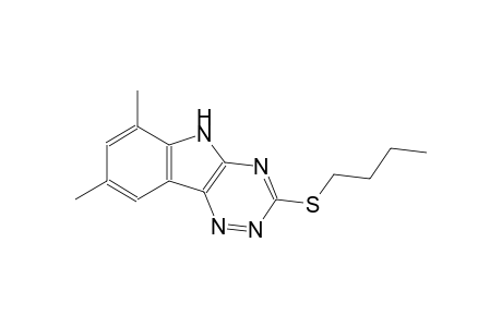 3-(butylsulfanyl)-6,8-dimethyl-5H-[1,2,4]triazino[5,6-b]indole