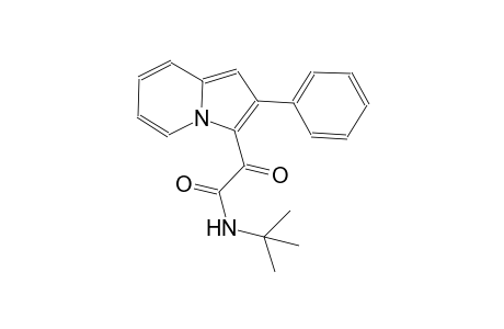 N-(tert-butyl)-2-oxo-2-(2-phenyl-3-indolizinyl)acetamide